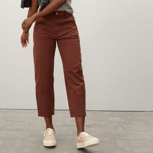 Everlane The Utility Barrel Pant - Rosewood